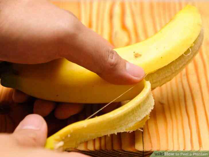 Image intitulée Peler une banane Plantain Étape 10